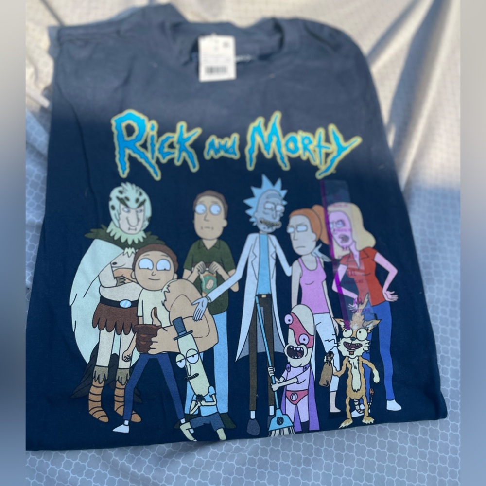 Paul Smith Rick and Morty Graphic Tee - Navy